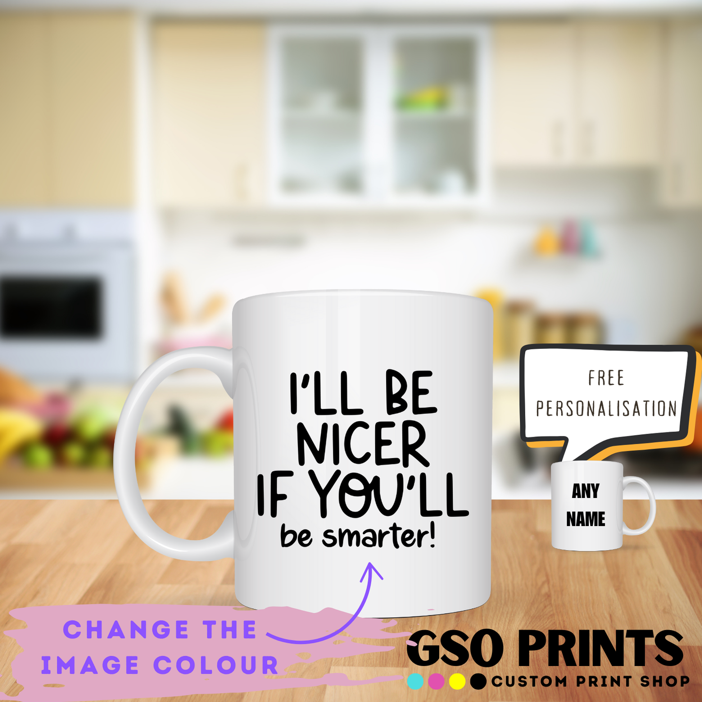 I'll Be Nicer If You'll Be Smarter!