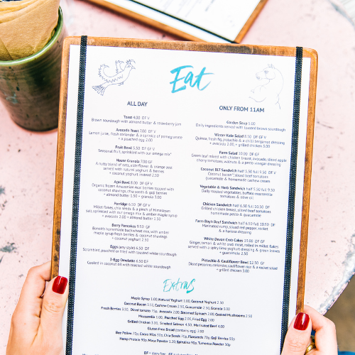 Flat Menus