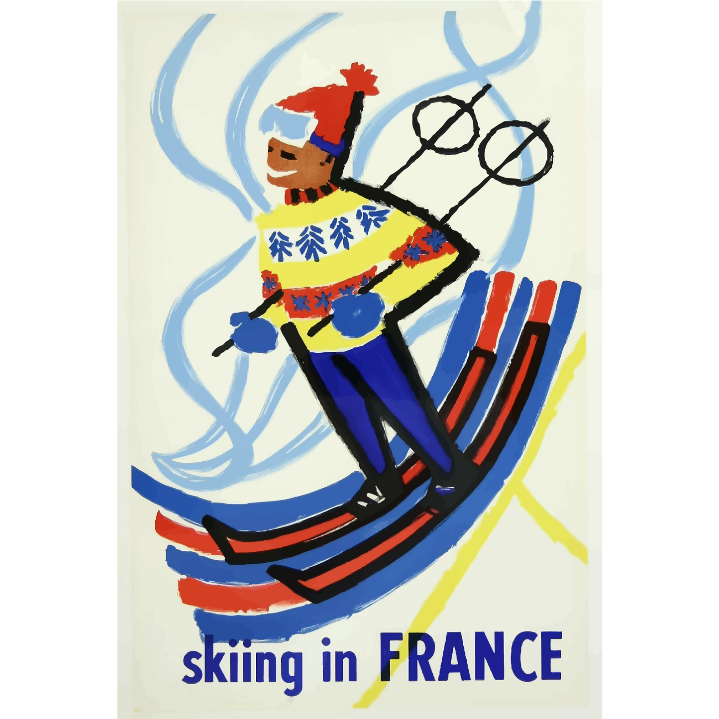 Vintage Travel Poster France