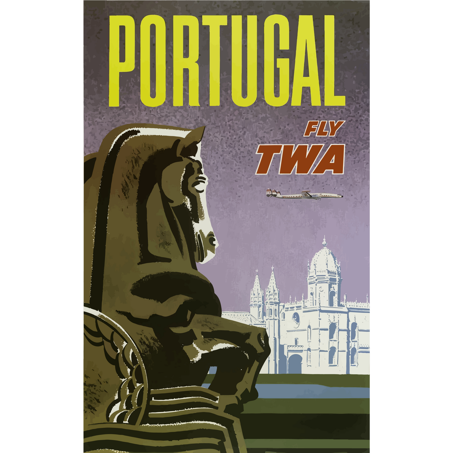 Vintage Travel Poster Portugal