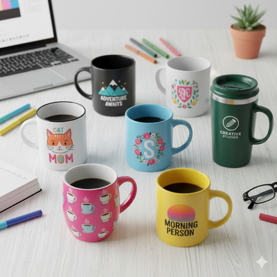 Personalised mugs