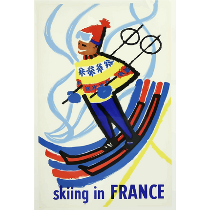 Vintage Travel Poster France