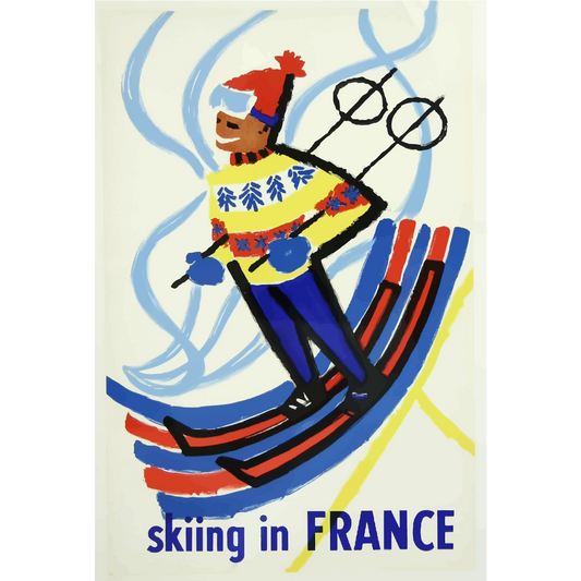 Vintage Travel Poster France